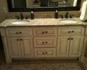 Gorgeous Double Sink Cabinetry 