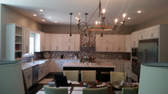 White Contemporary Kitchen