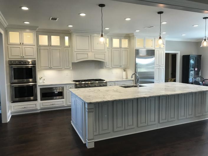 White Glazed Kitchen