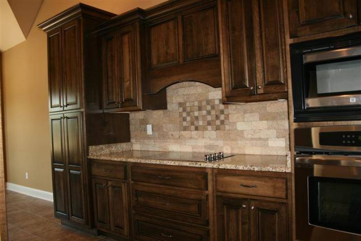 Brown with Backsplash